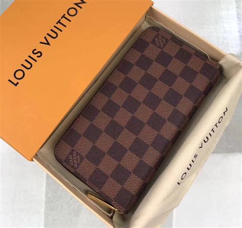 lv damier wallet legit check|damier zippy wallet.